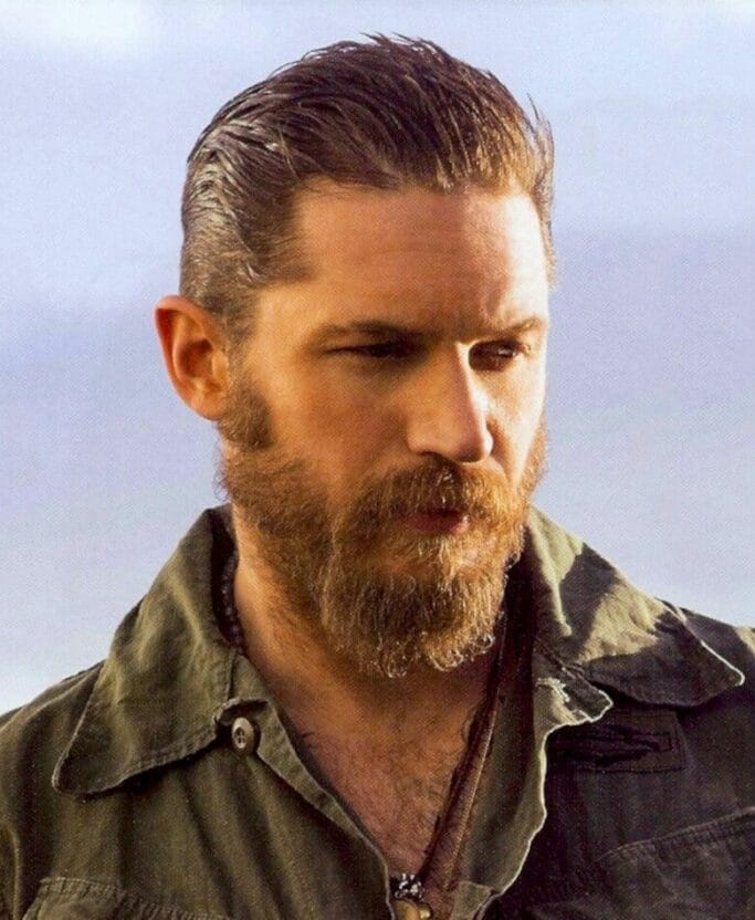 13 Tom Hardy's Beard Styles Worthy Copying even if You Hated Venom 5 Tom's Bushy Beard