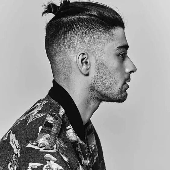 zayn malik Man Bun Hairstyle