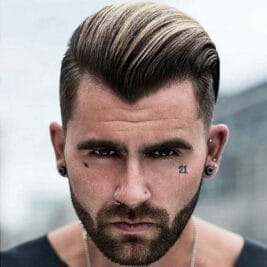 Widow's Peak: 28 Dope Hairstyles To Pull A Stunning Natural Look 1 Widow's Peak hairstyle.