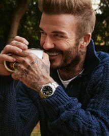 Widows Peak 21 10 Best David Beckham Beard Styles You've Never Seen