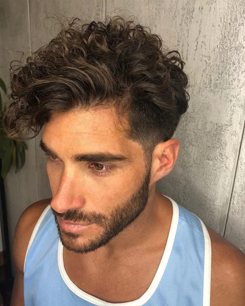 Thick Curly Tapered Hair