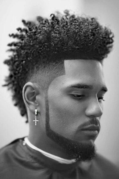 Tapered Afro Hairstyles for Men