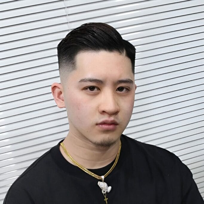 Ivy League Haircut Asian Men Hairstyle