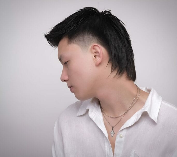 Faux Hawk Asian Hairstyle