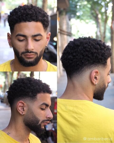 French Haircuts for Black Men