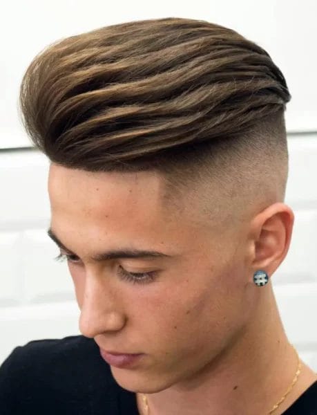 Disconnected Undercut with Quiff