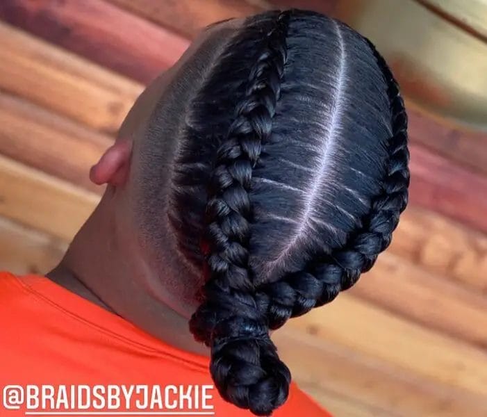 Four Braids Hairstyles For Men