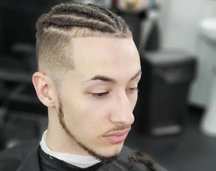 Four Braids Hairstyles For Men