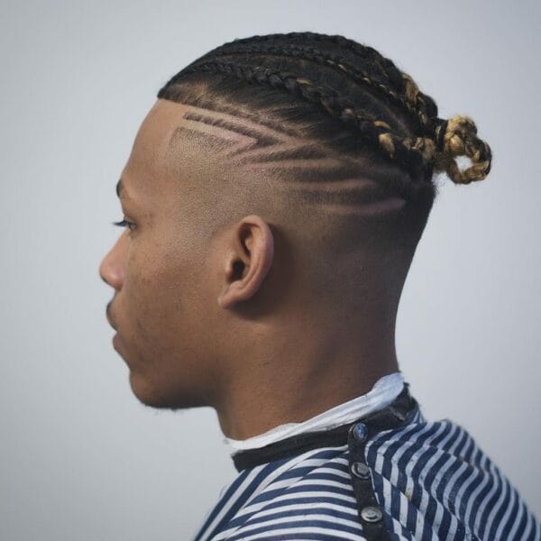 Short Dreads and High Bald Fade