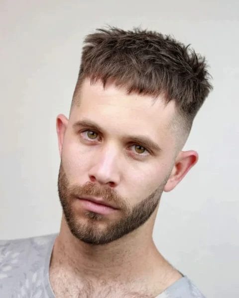 Faux Hawk Textured Haircuts for Men