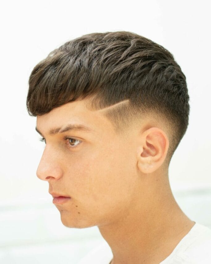Textured French Crop Haircuts