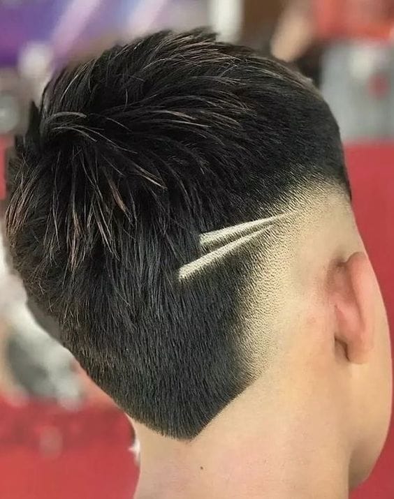 Haircut line design