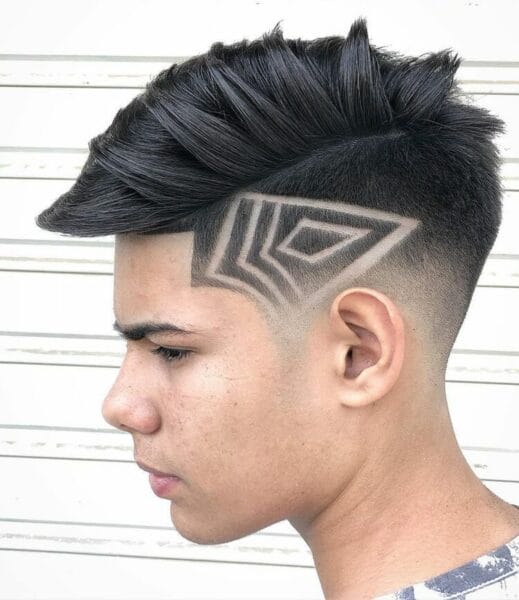 Line Designs Haircut