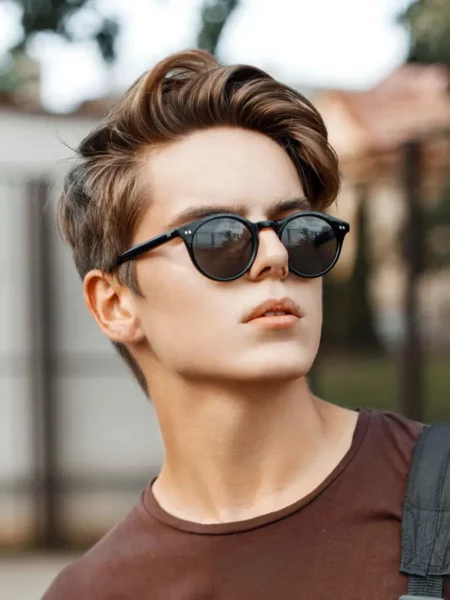 Medium Men's Hairstyles for Big Ears