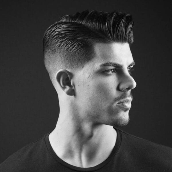 Side part Haircuts for Men with Small Heads