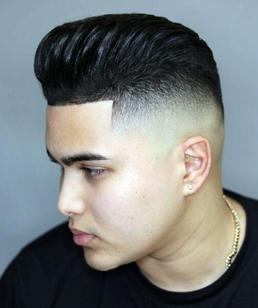 Taper fade Hairstyles for Men with Thick Necks