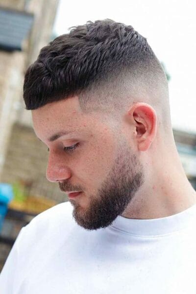 High fade Hairstyles for Men with Thick Necks