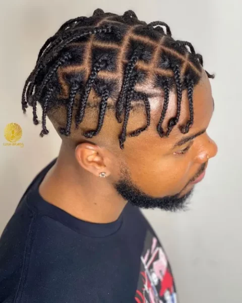 Box Haircuts for Black Men