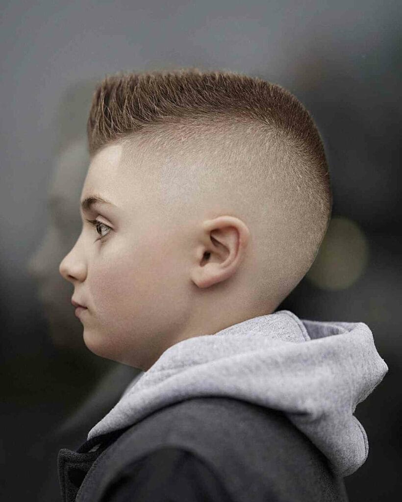 Modern Boy's Fade Haircuts
