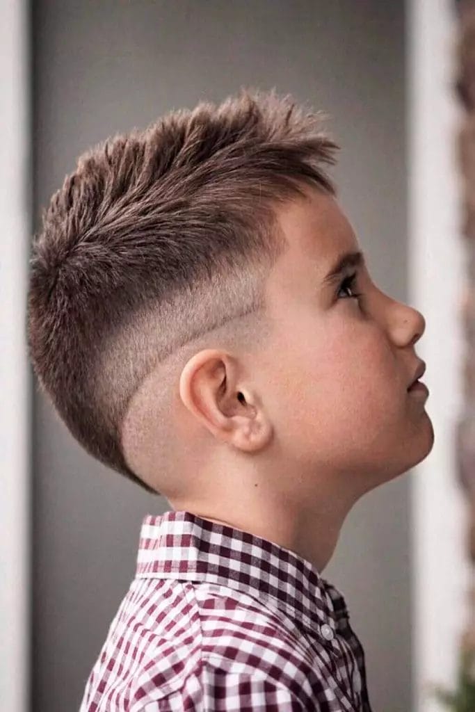 Short and Stylish Kids Mohawk Haircuts