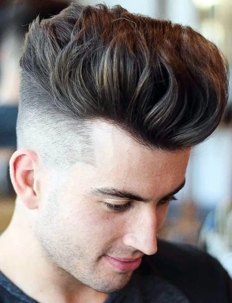 Young Men's Haircuts for Thick Hair