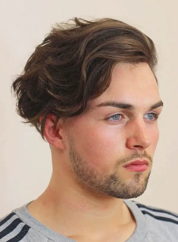 Medium Hairstyles for Men with Thick Hair