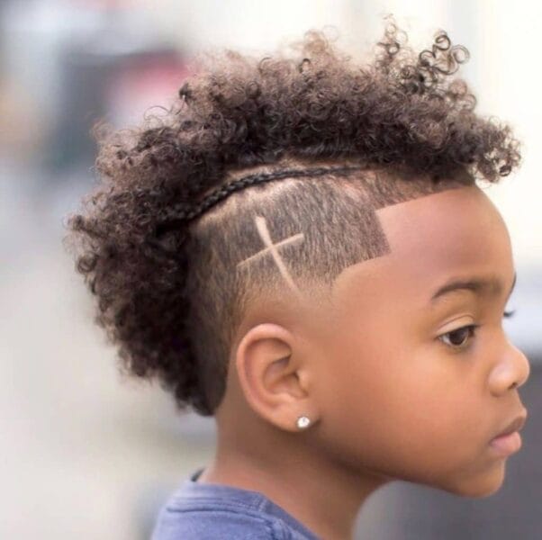 Wide Mohawk for Black Children