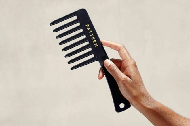 Using a Wide-Tooth Comb