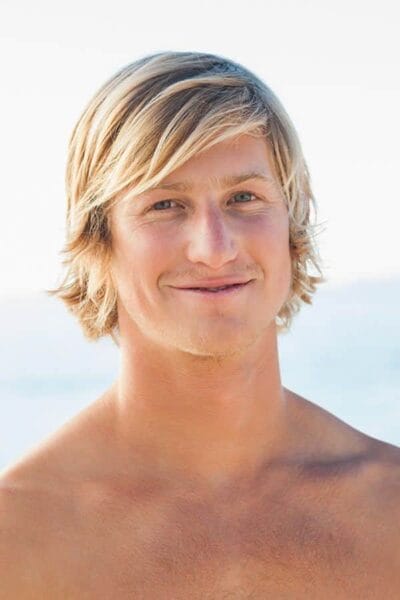 Surfer Men's Haircuts for Straight Hair