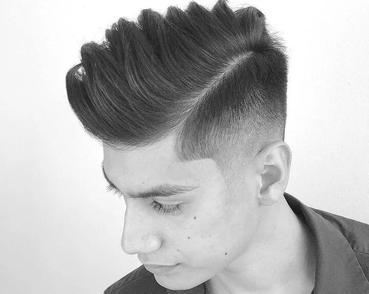 Taper Fade Men's Haircuts for Straight Hair