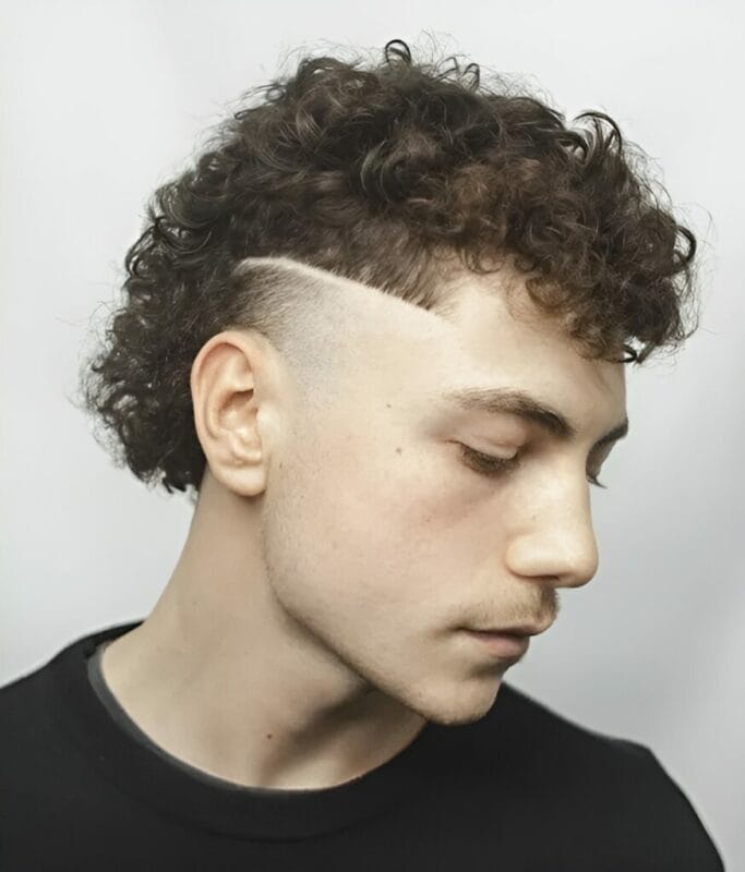 Perm Mullet Fusion 133 23 Gorgeous Perm Hairstyles for Men Hot lasting Appearance