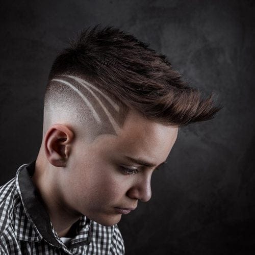 High fade Quiff Hairstyle 