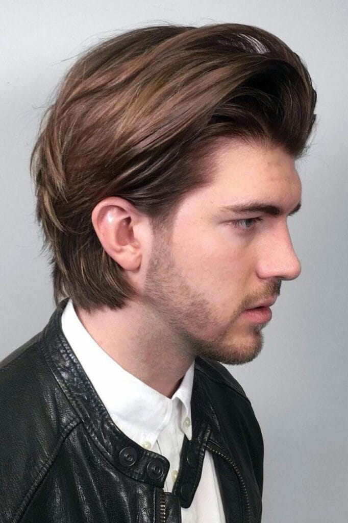 Haircuts For Men With Thick Hair Masculine Hairstyle Ideas 11 Long Sweep And Tuck Haircut