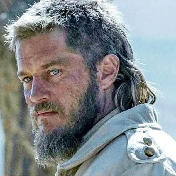 Wavy Ragnar Lothbrok Hairstyle