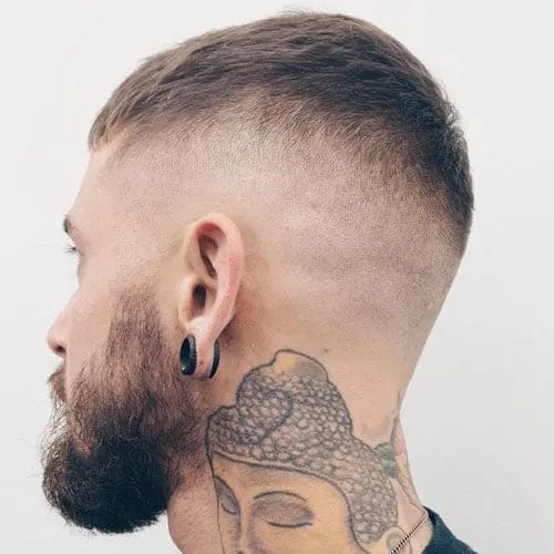 Tight Fringe Razor Fade