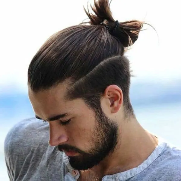 Long Samurai Hairstyle For Male
