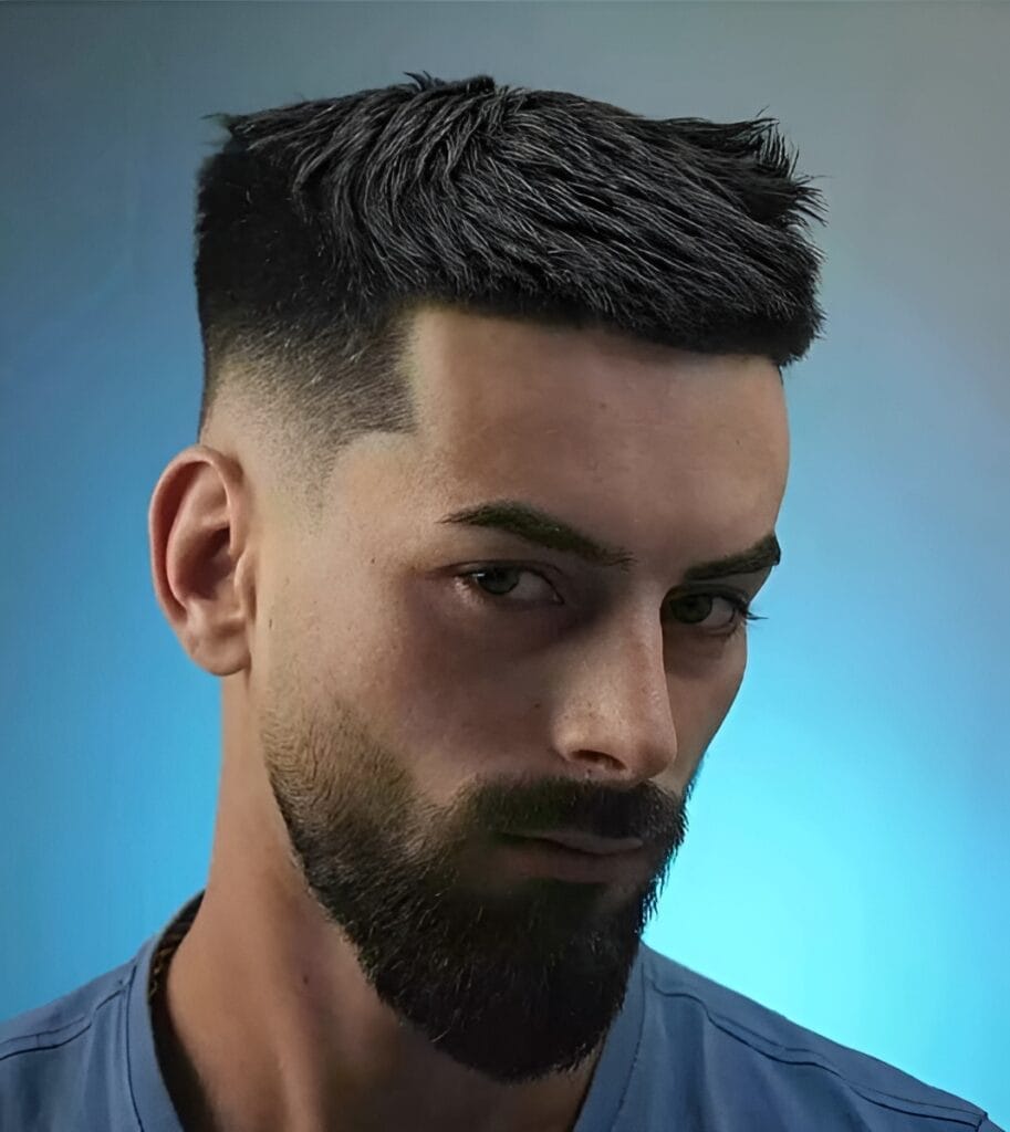 Short Fade Haircuts for Men: Elevate Your Style Game in No Time 17 The Textured Crop Fade