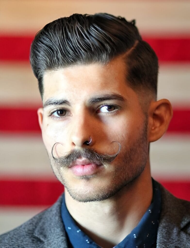 Short Fade Haircuts for Men: Elevate Your Style Game in No Time 24 Adding a Hard Part to Your Fade