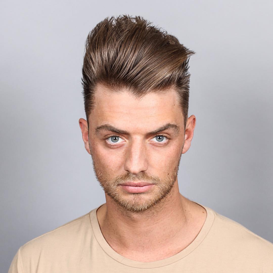 Windblown Quiff Haircut