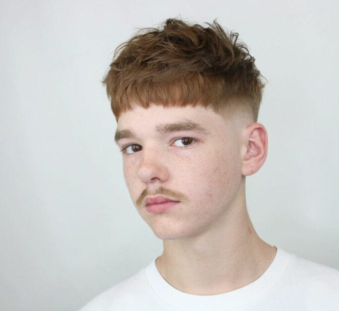 Messy Haircuts for Men with Small Heads