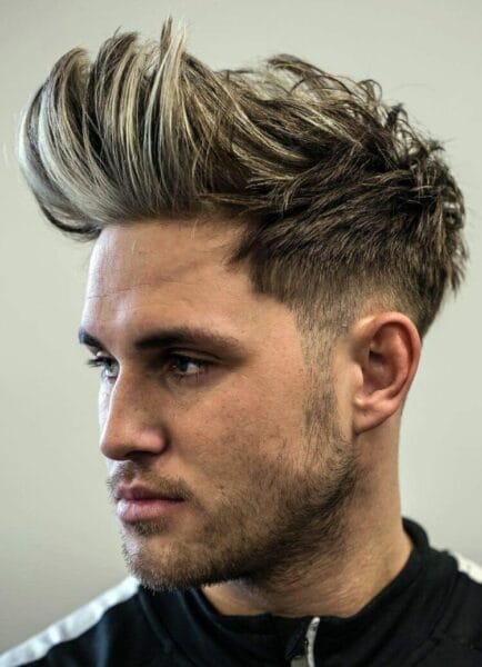 Long Hairstyles for men with cowlicks
