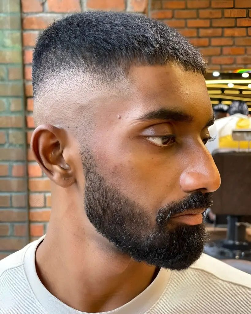 Crew Cut with a Beard: Styling Tips