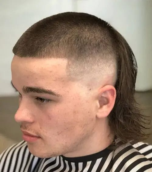 bald Skullet Haircut