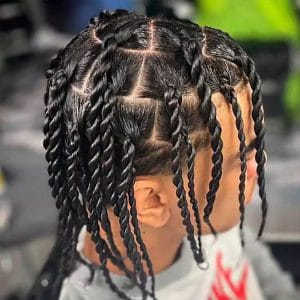Two Strand Twists Men: Defining Style with Textured Twists
