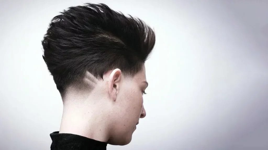 v shaoed Undercut Hairstyles for Men