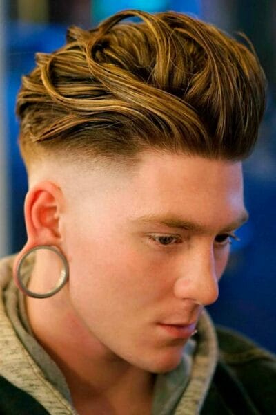 Experiment with Undercut Hairstyle for men