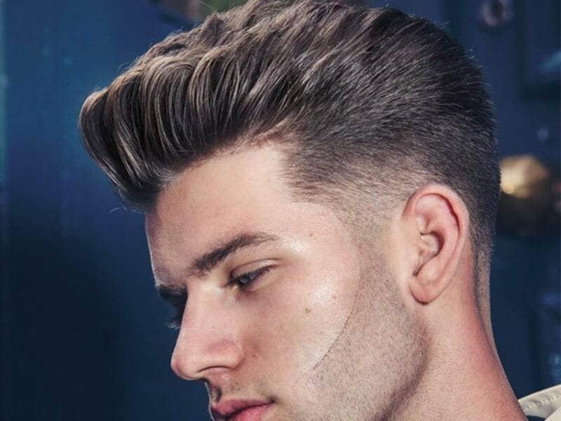 Side Part with Volume