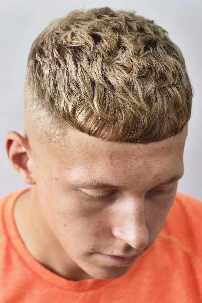 Textured Caesar Haircut