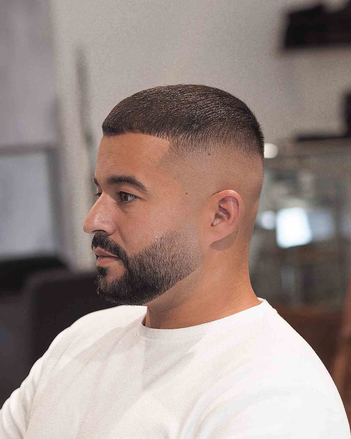 Buzz Cut Haircut For Men With Thin Hair