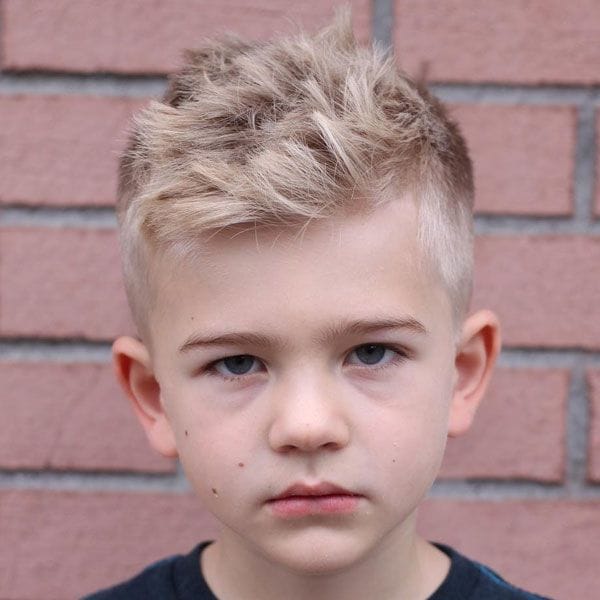 Short, Rolled, and Tidy Kids Haircut